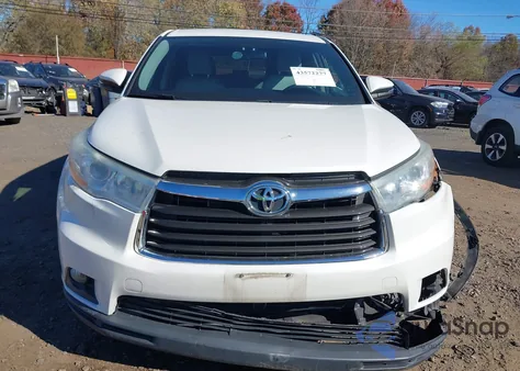 2014 Toyota Highlander Le Plus V6 из США, поврежденный, VIN 5TDBKRFH7ES032971
